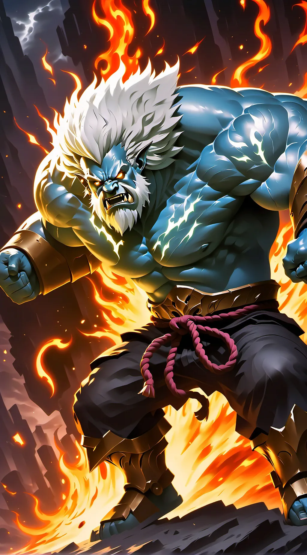 ai character: bestialix  background