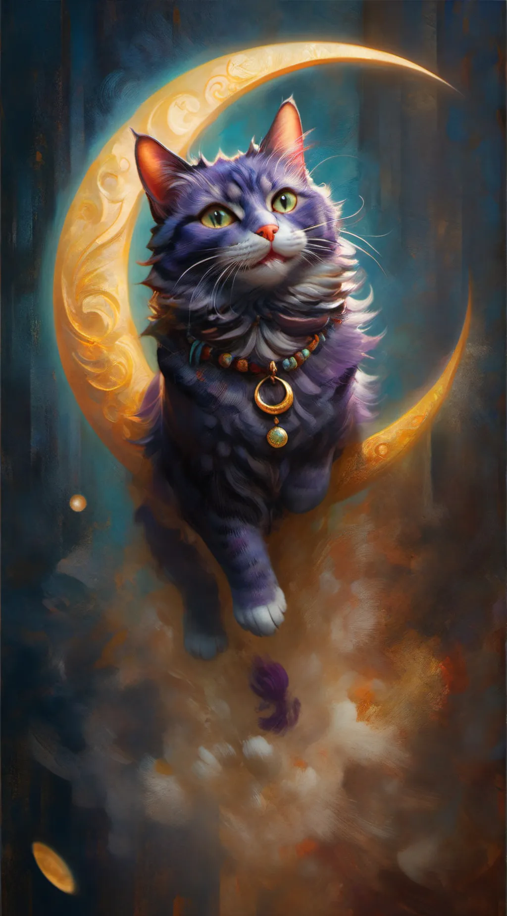 ai character: CatNap  background
