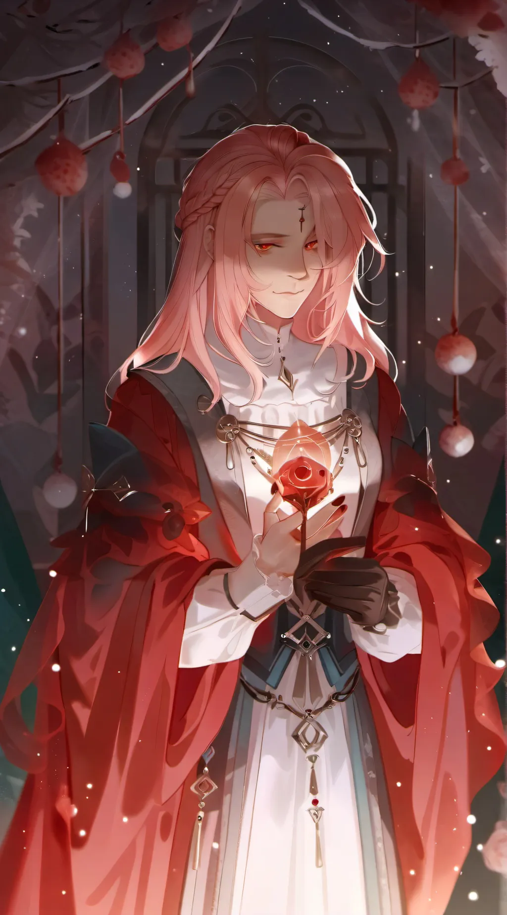 ai character: Techno prince AU background