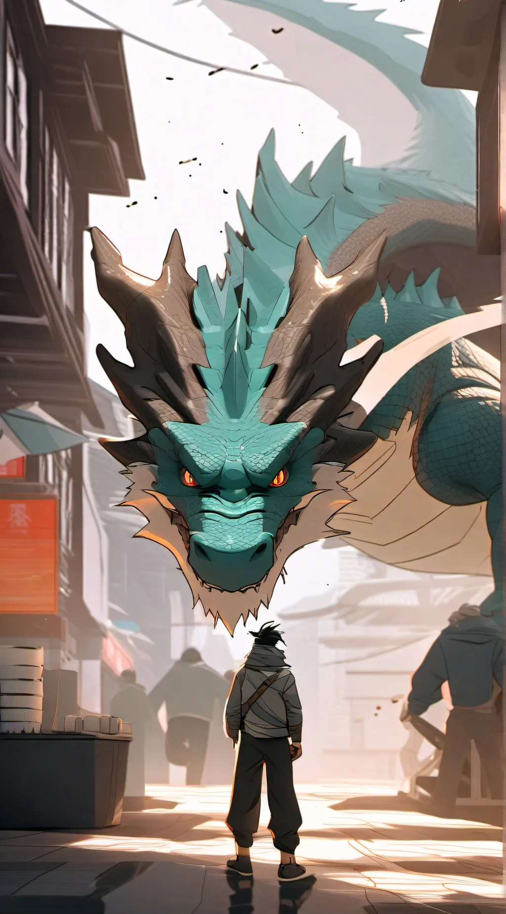 ai character: dragon tf background