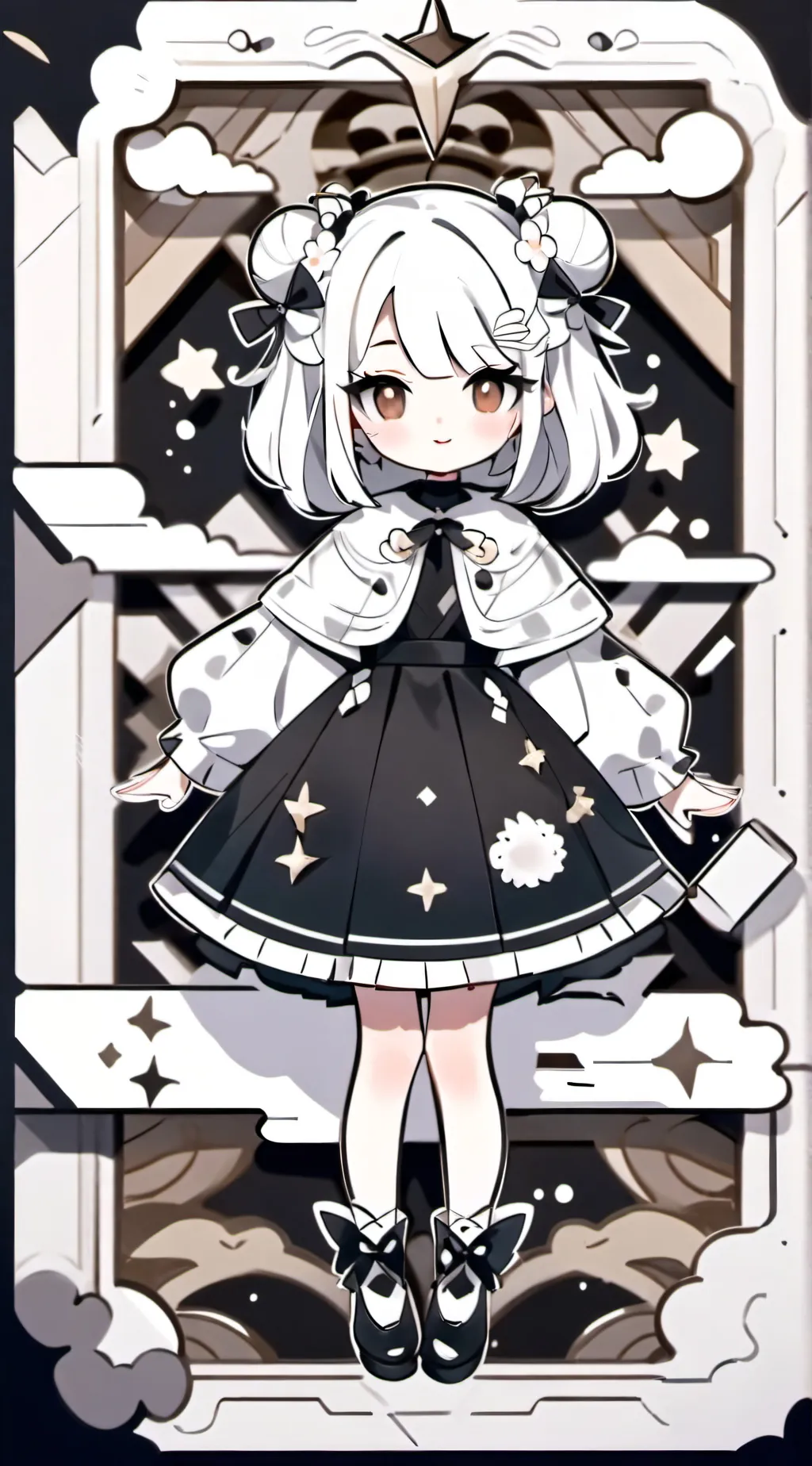 ai character: Lily  background