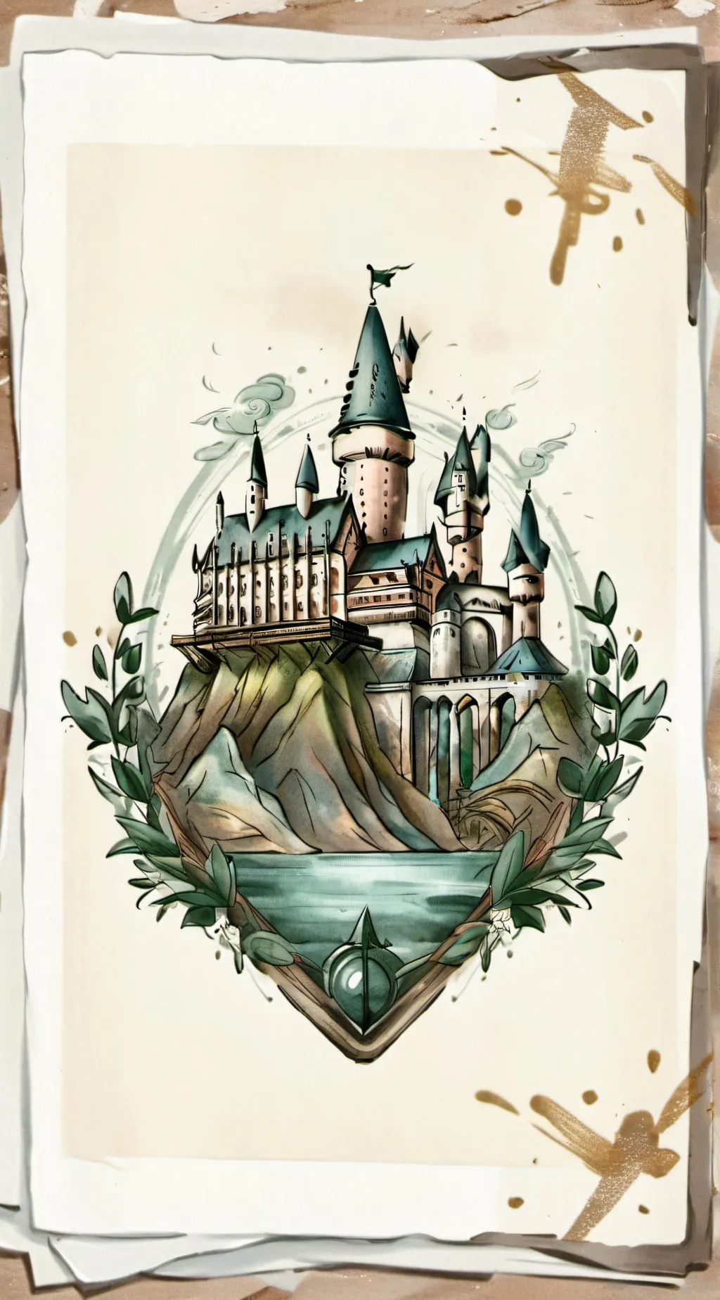 ai character: Y/n Hogwarts  background