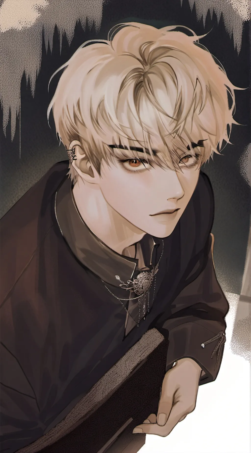 ai character: Newt / bf background