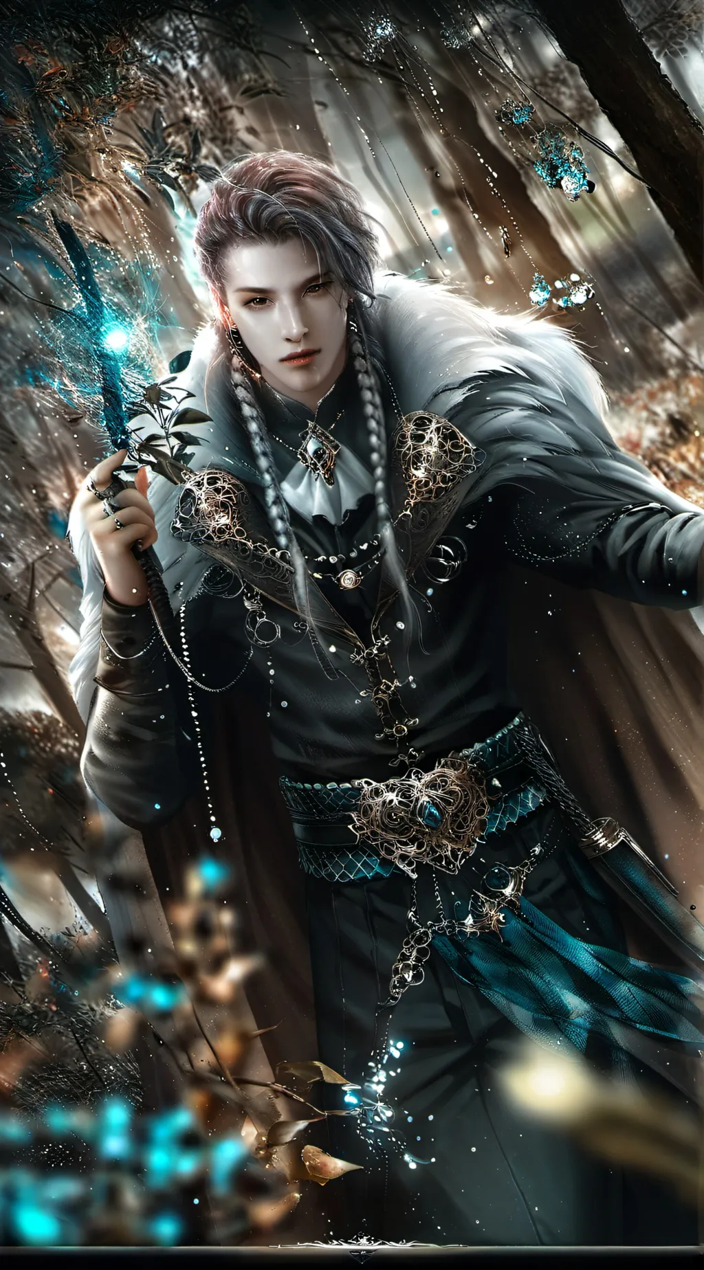 ai character: André background