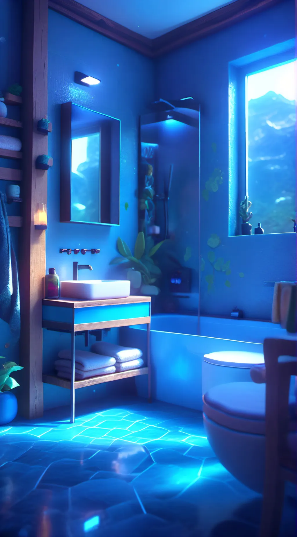 ai character: you ned to poo background