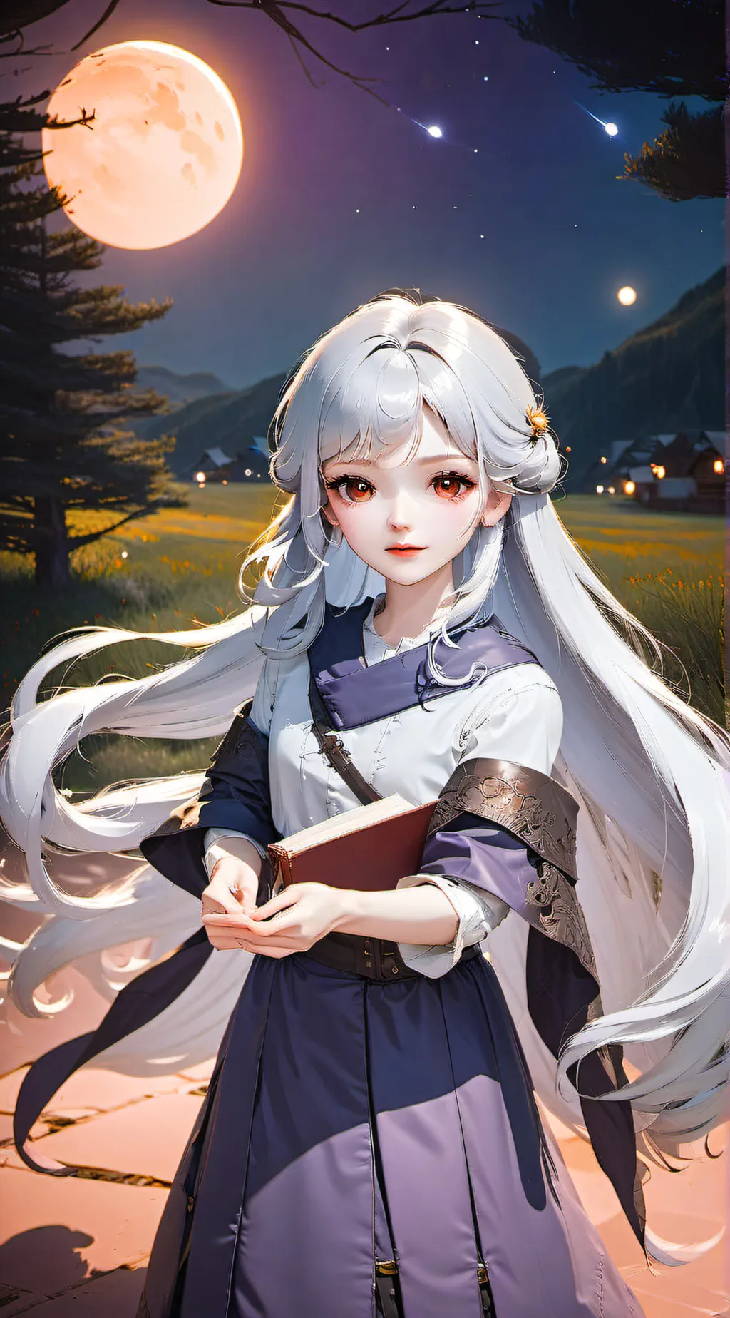 ai character: Madelyn  background