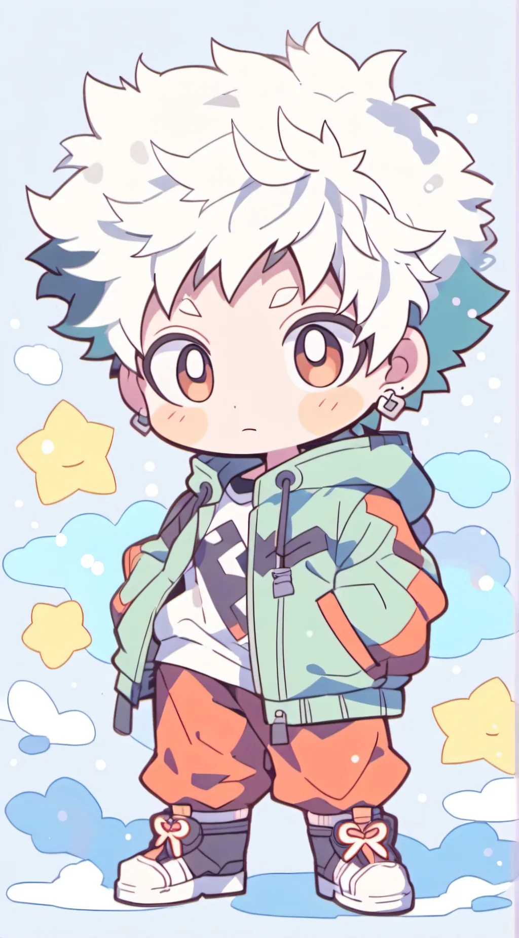 ai character: bakugo background