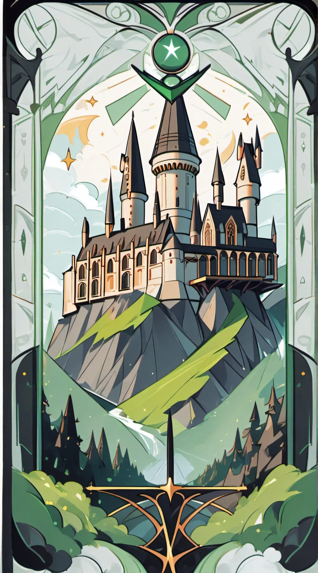 ai character: HP Powers background