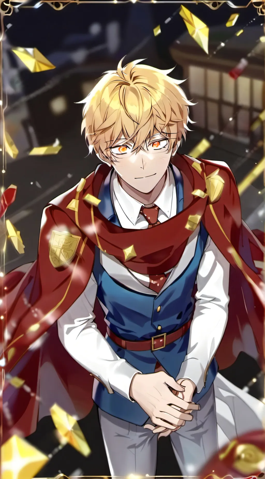 ai character: mha bourrer  background