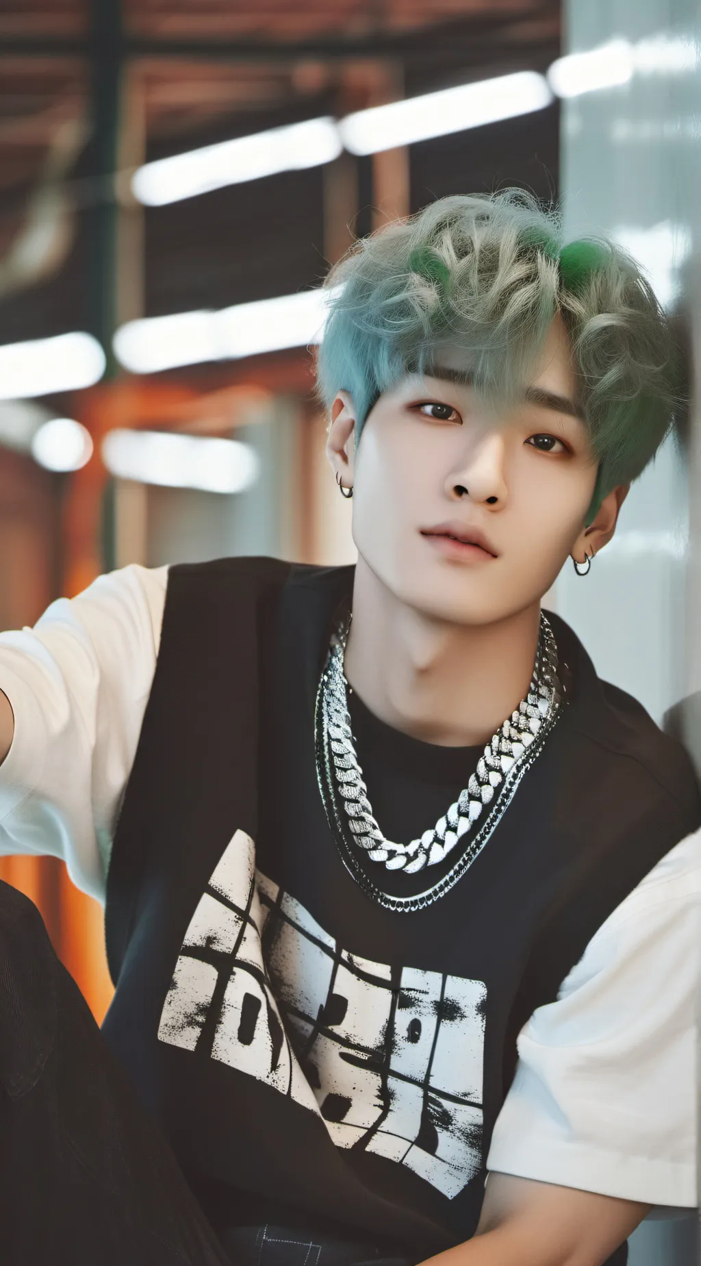 ai character: bangchan background