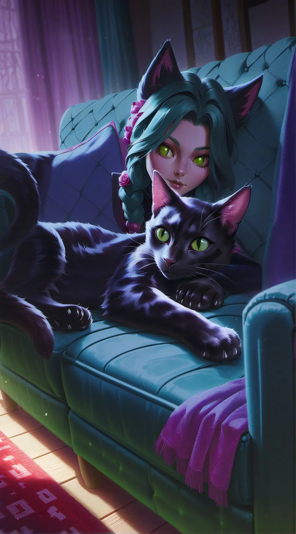 ai character: Sophia background