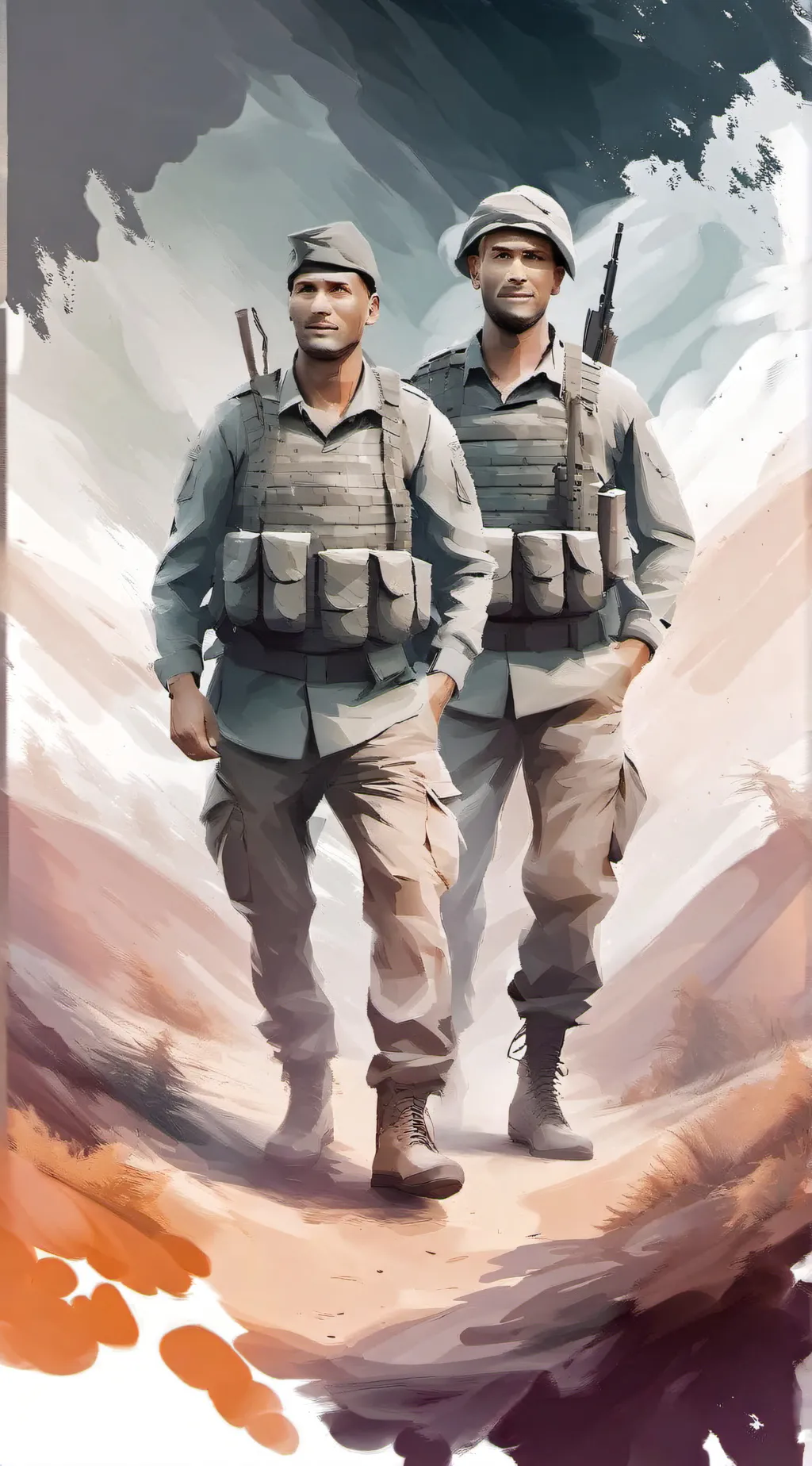 ai character: Mikhail and Dimitr background