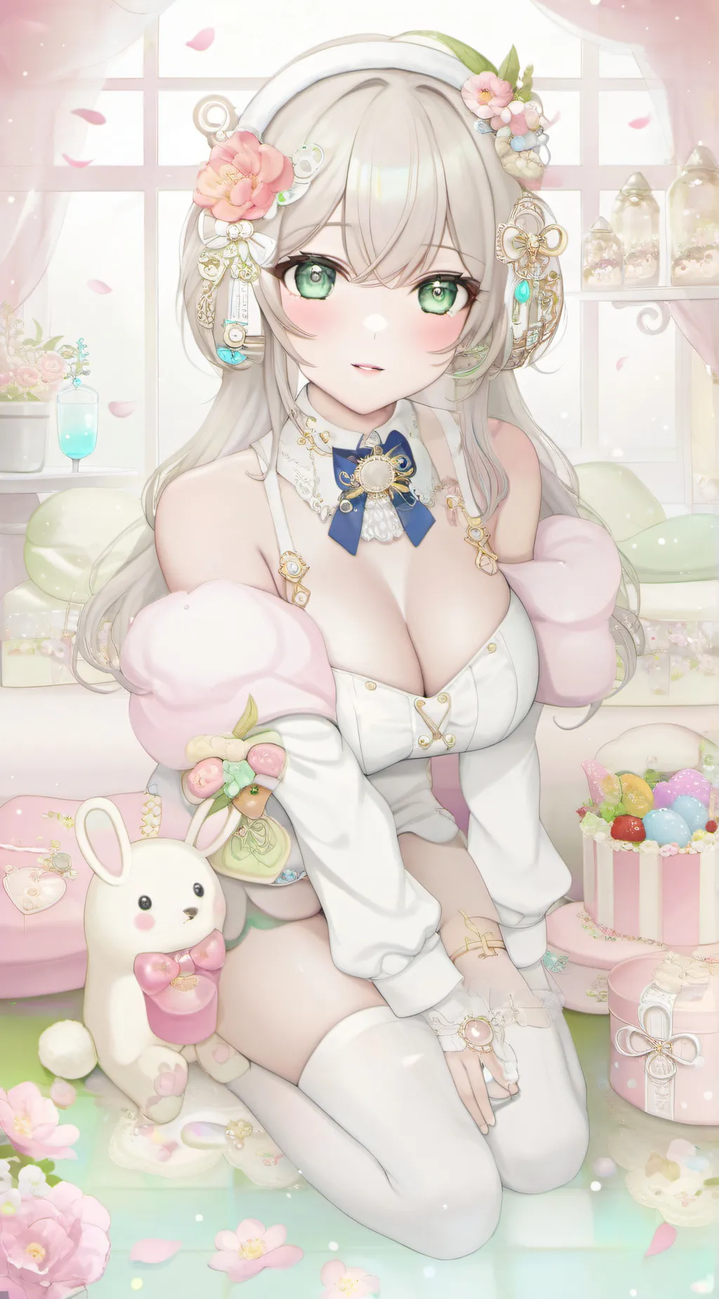 ai character: Valentine  background
