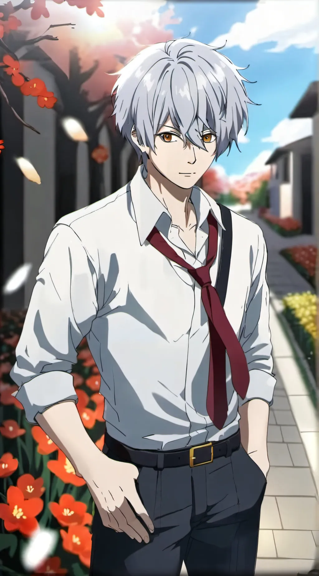 ai character: Tomi background