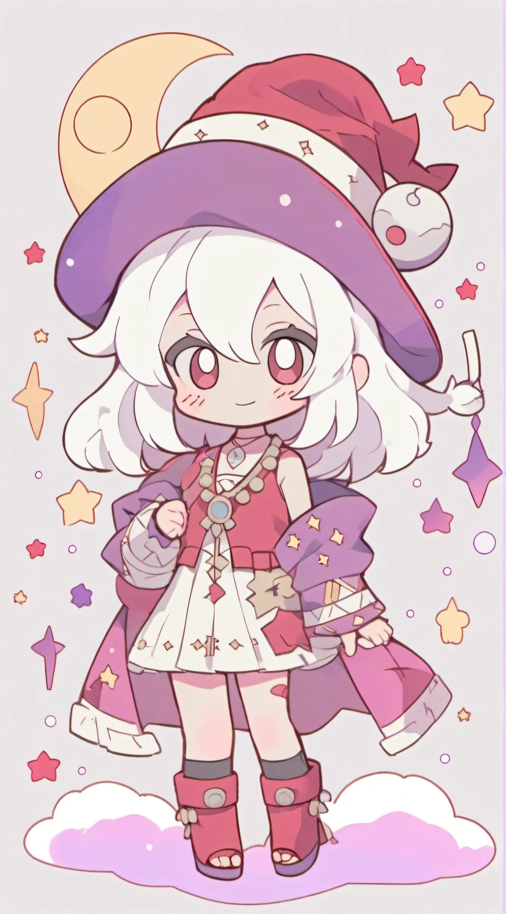 ai character: ☀️🌙🔹Collector🔹🌙☀️ background