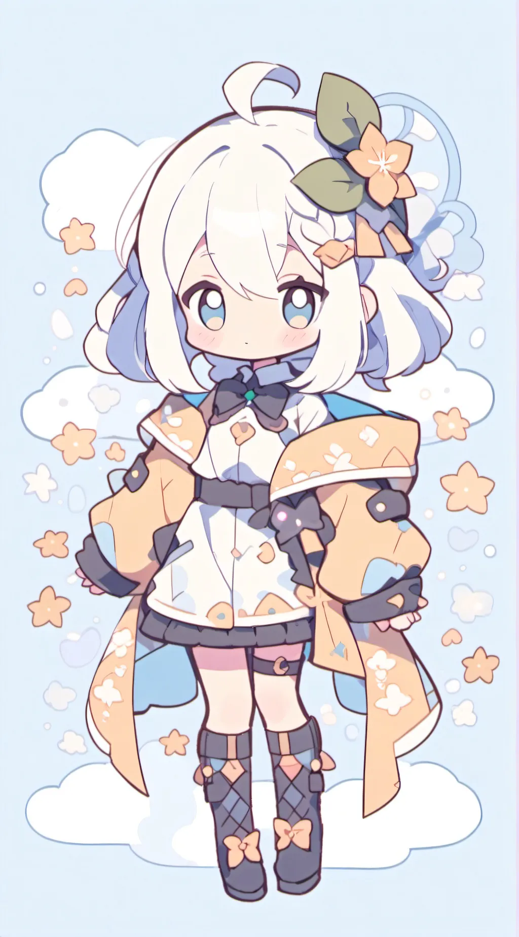 ai character: Luna background