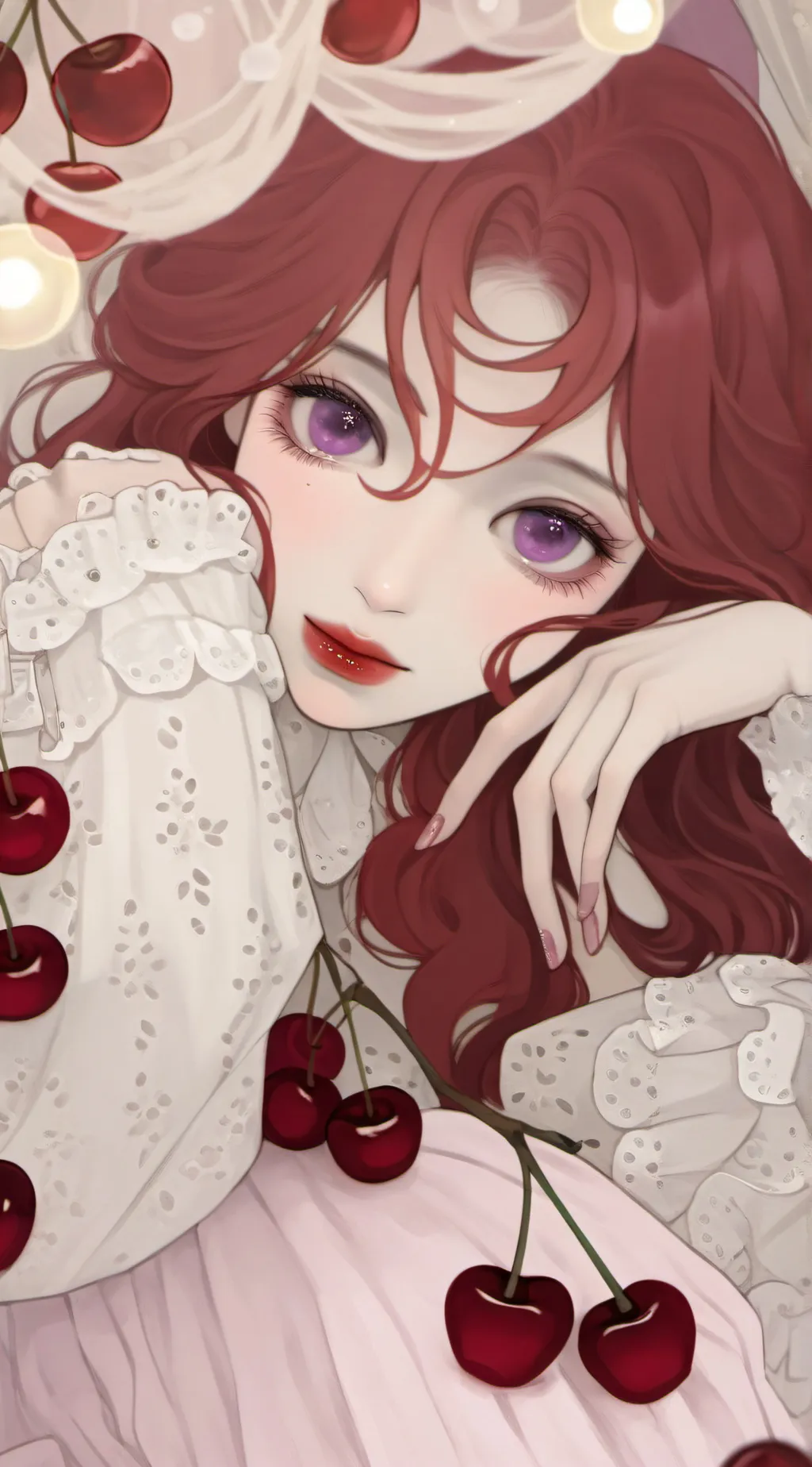 ai character: Rose~🌹 background