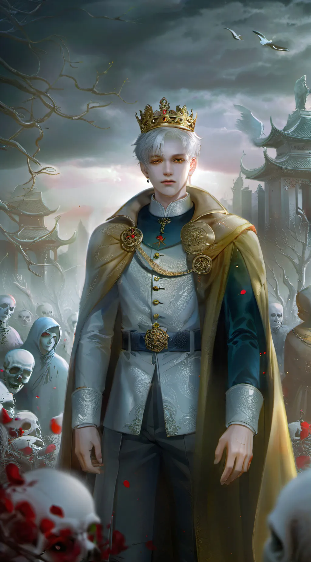 ai character: Хаул. background
