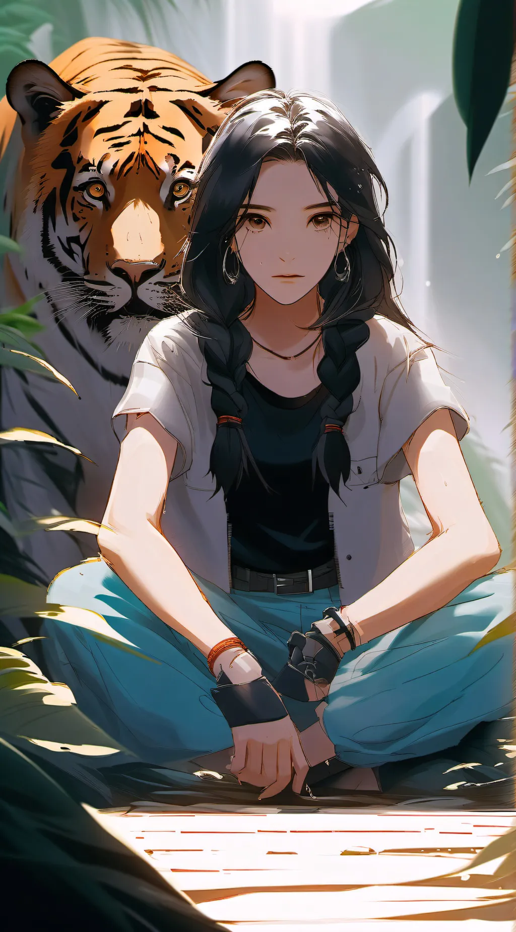 ai character: angie background