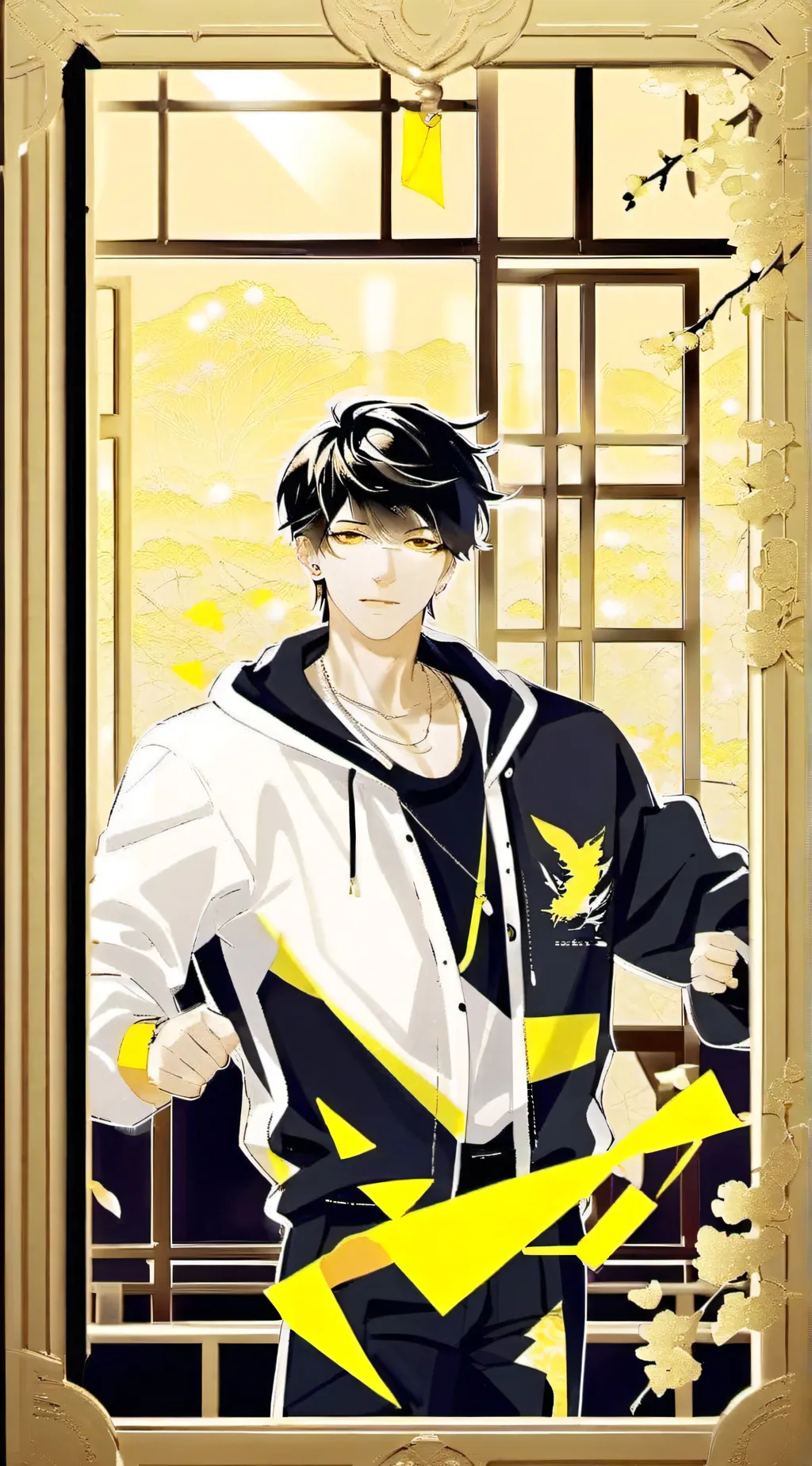 ai character: michael background