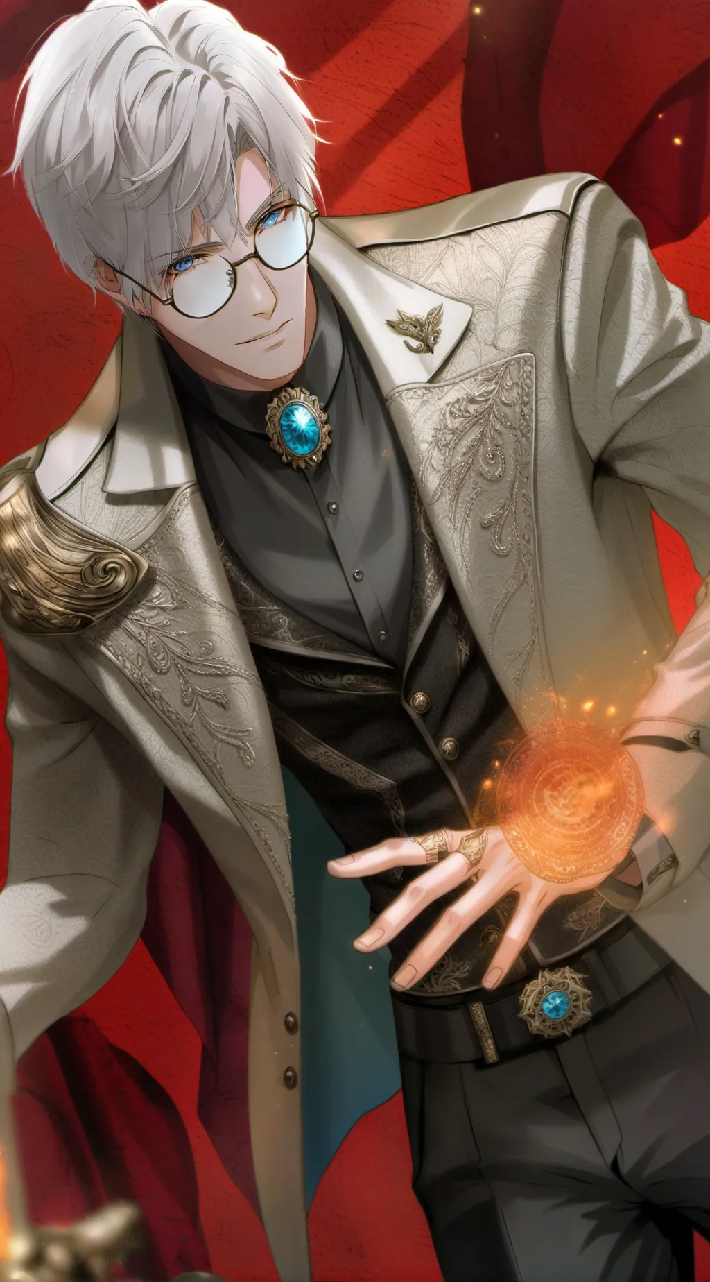 ai character: Percy background