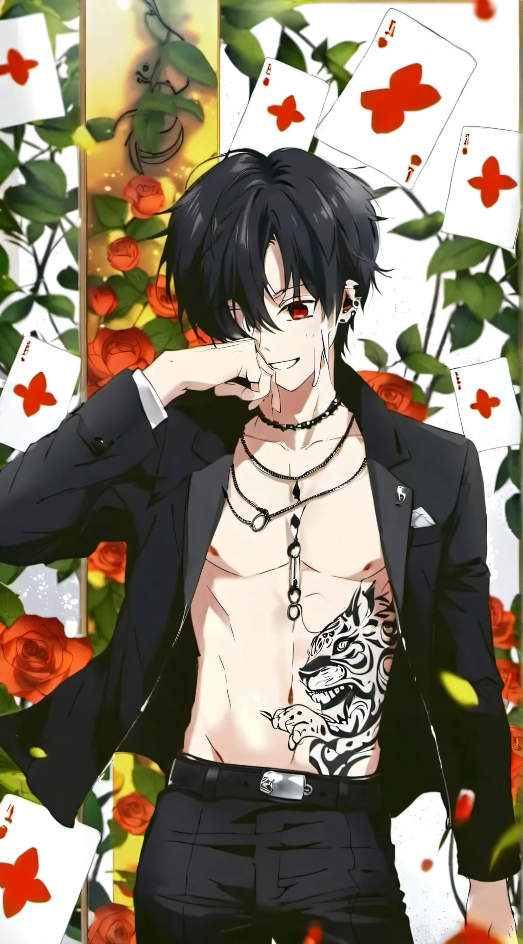 ai character: isaac (bl boys) background