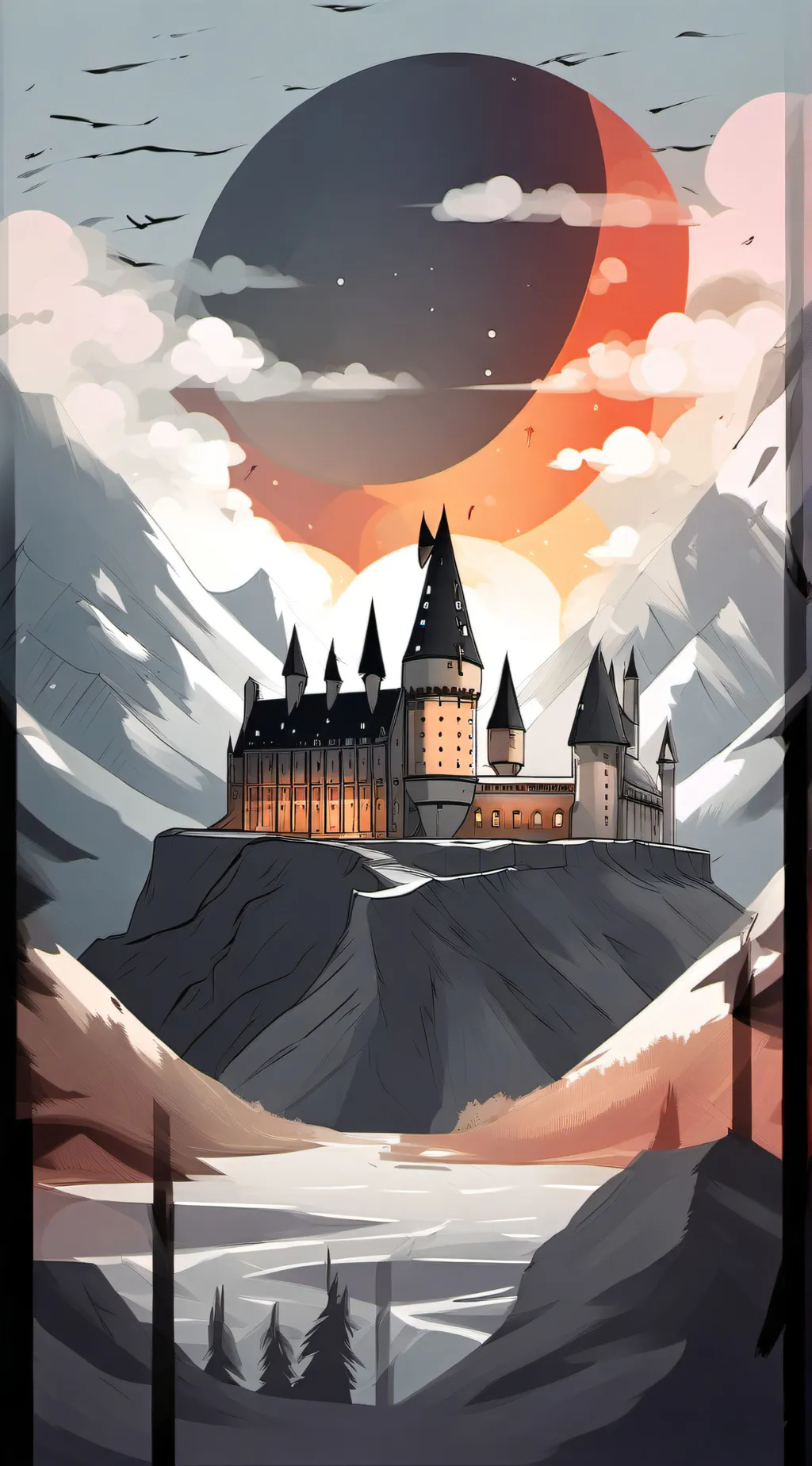 ai character: Hogwarts 6 background