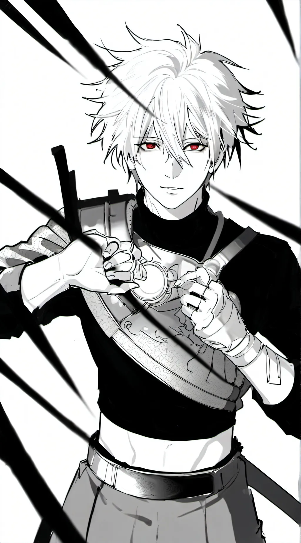 ai character: Kakashi  background