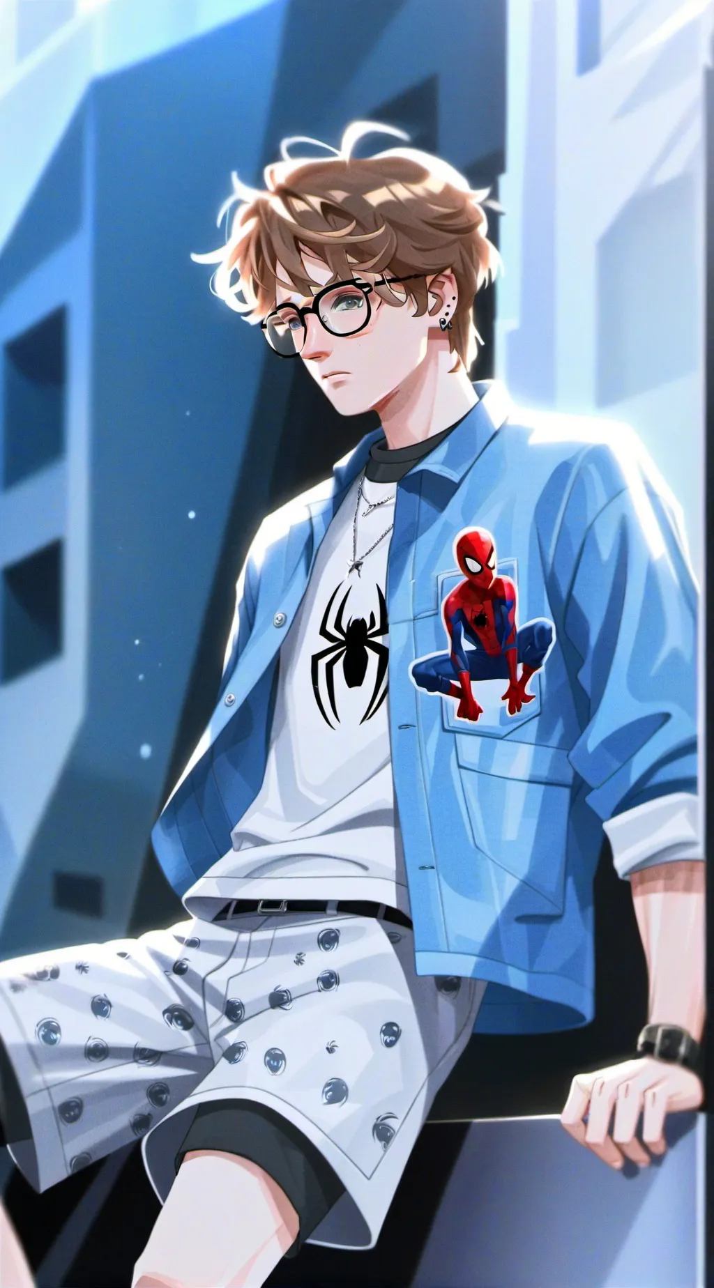 ai character: Michael  background