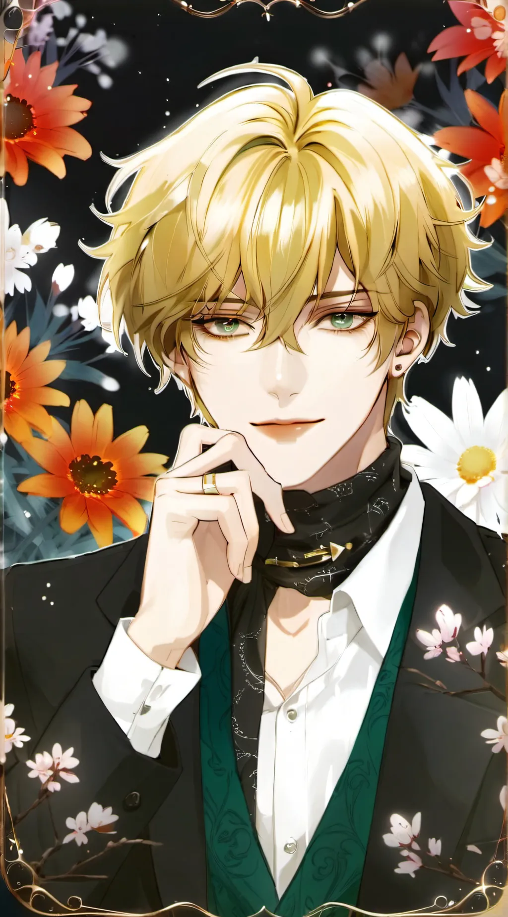 ai character: ∆~Leonardo~∆ background
