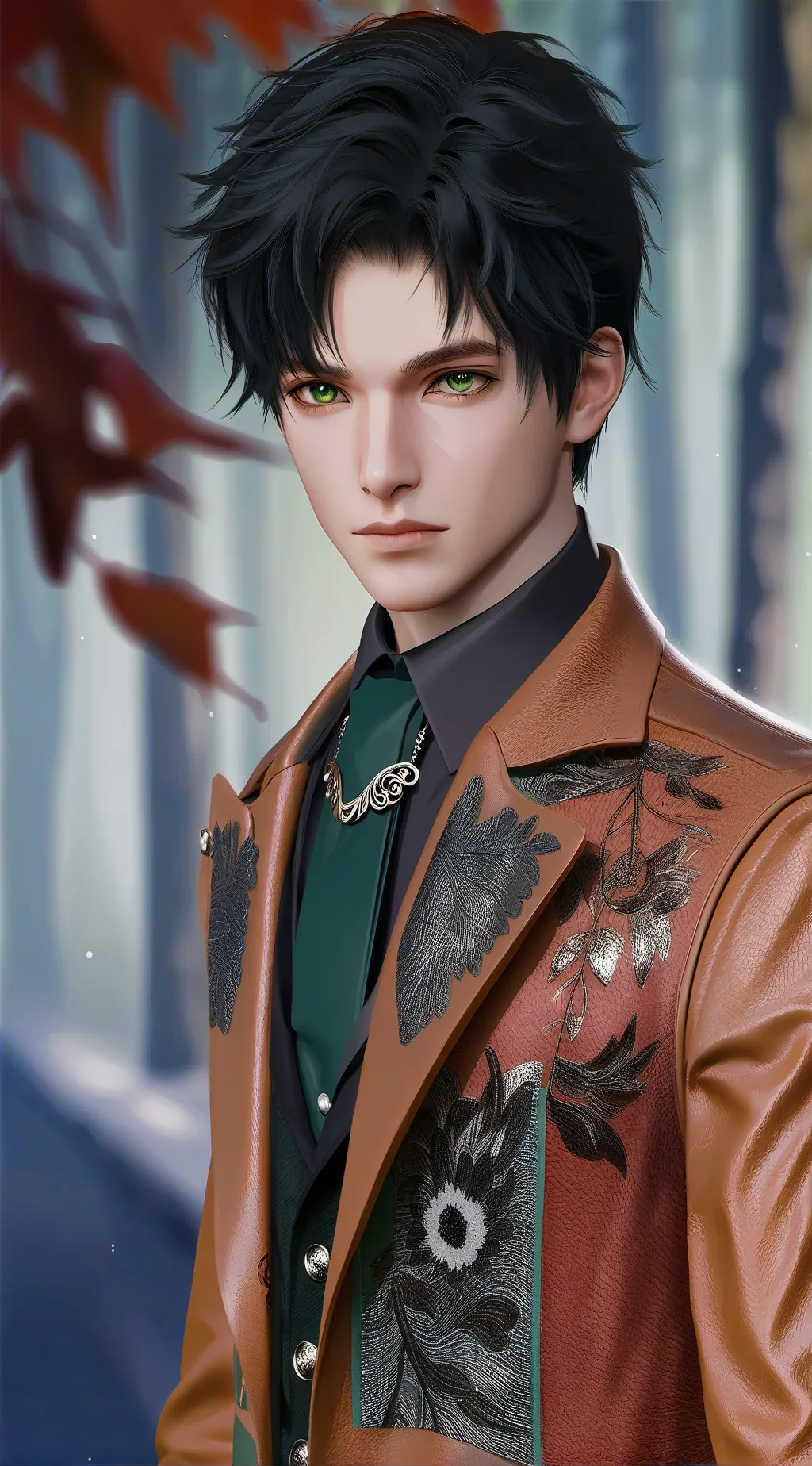 ai character: Leonard  background