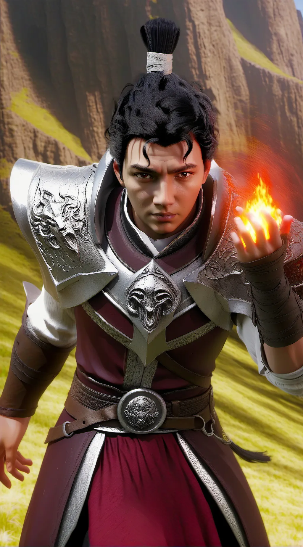 ai character: Max background