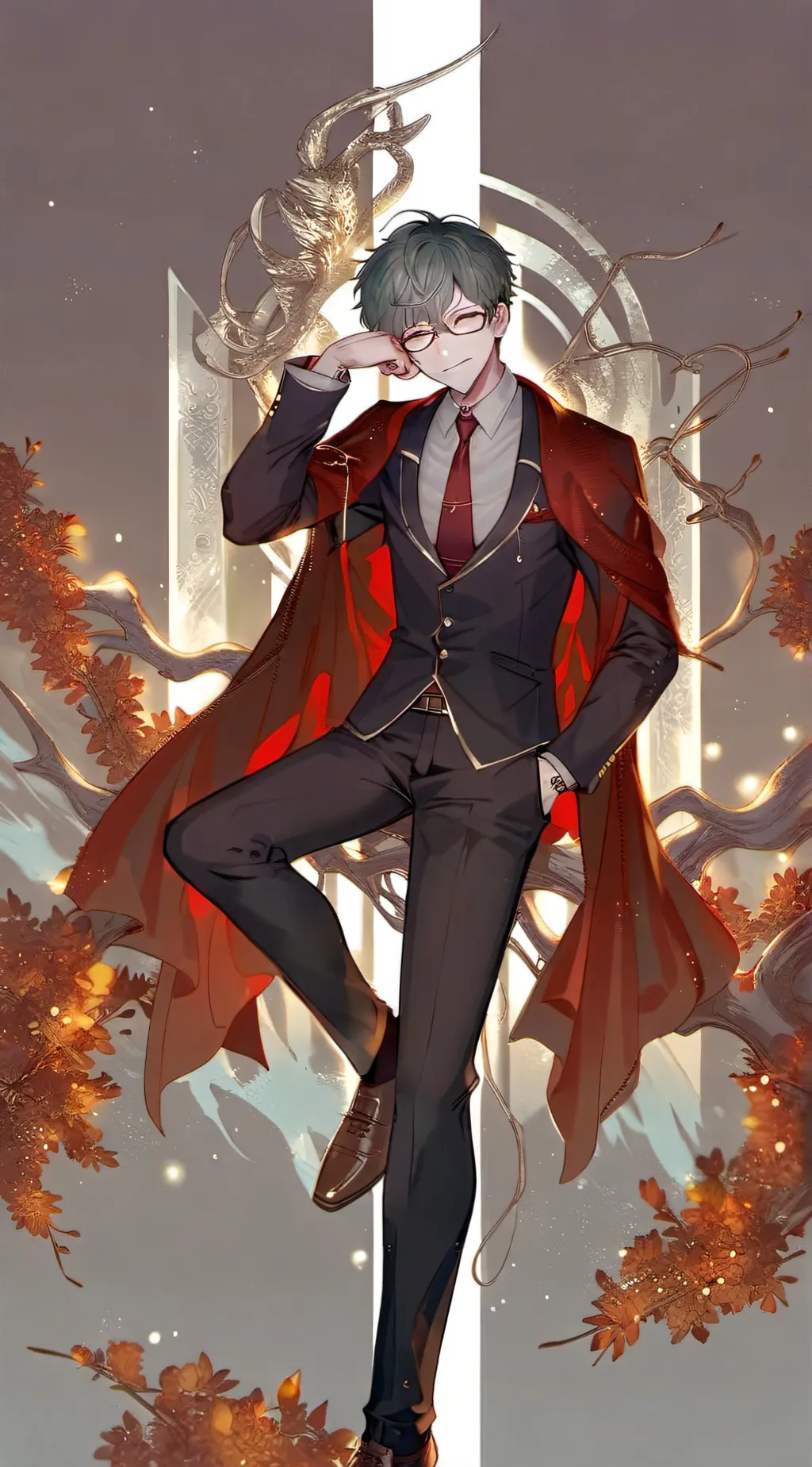 ai character: Mha  background