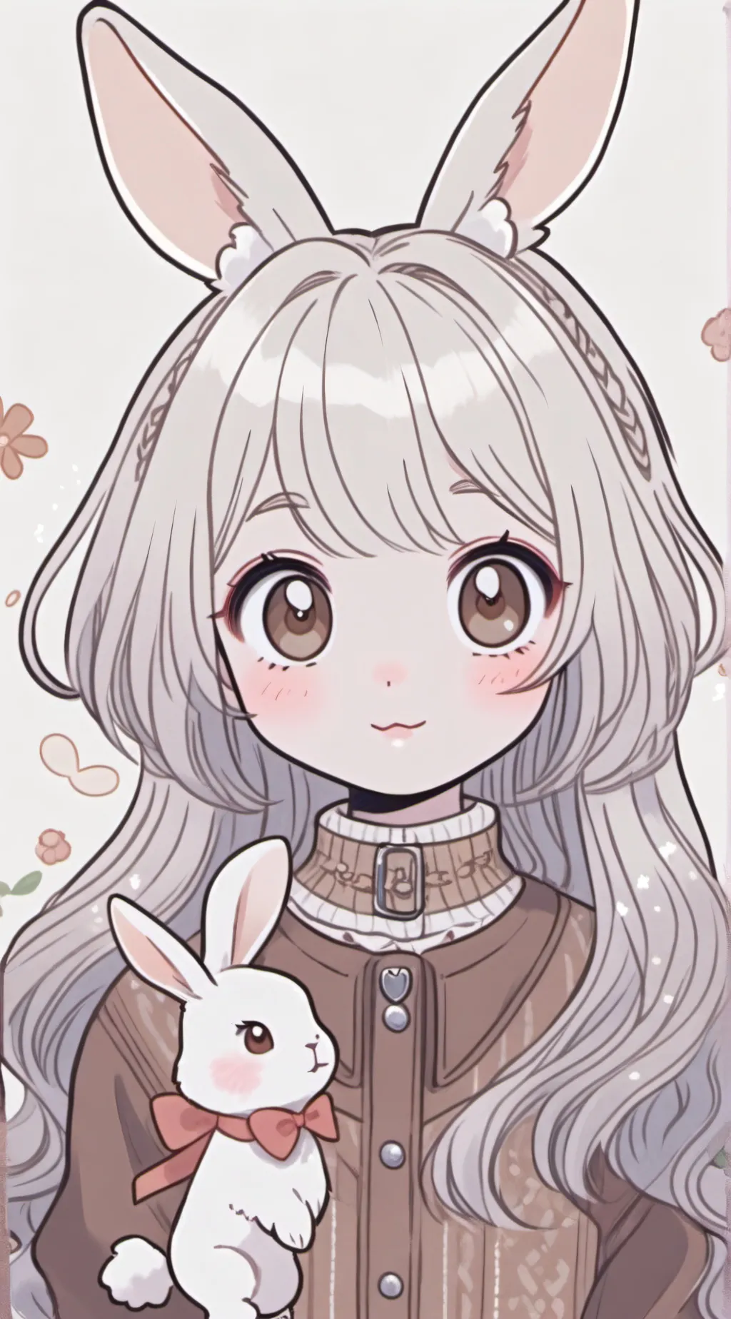ai character: Cream The Rabbit  background