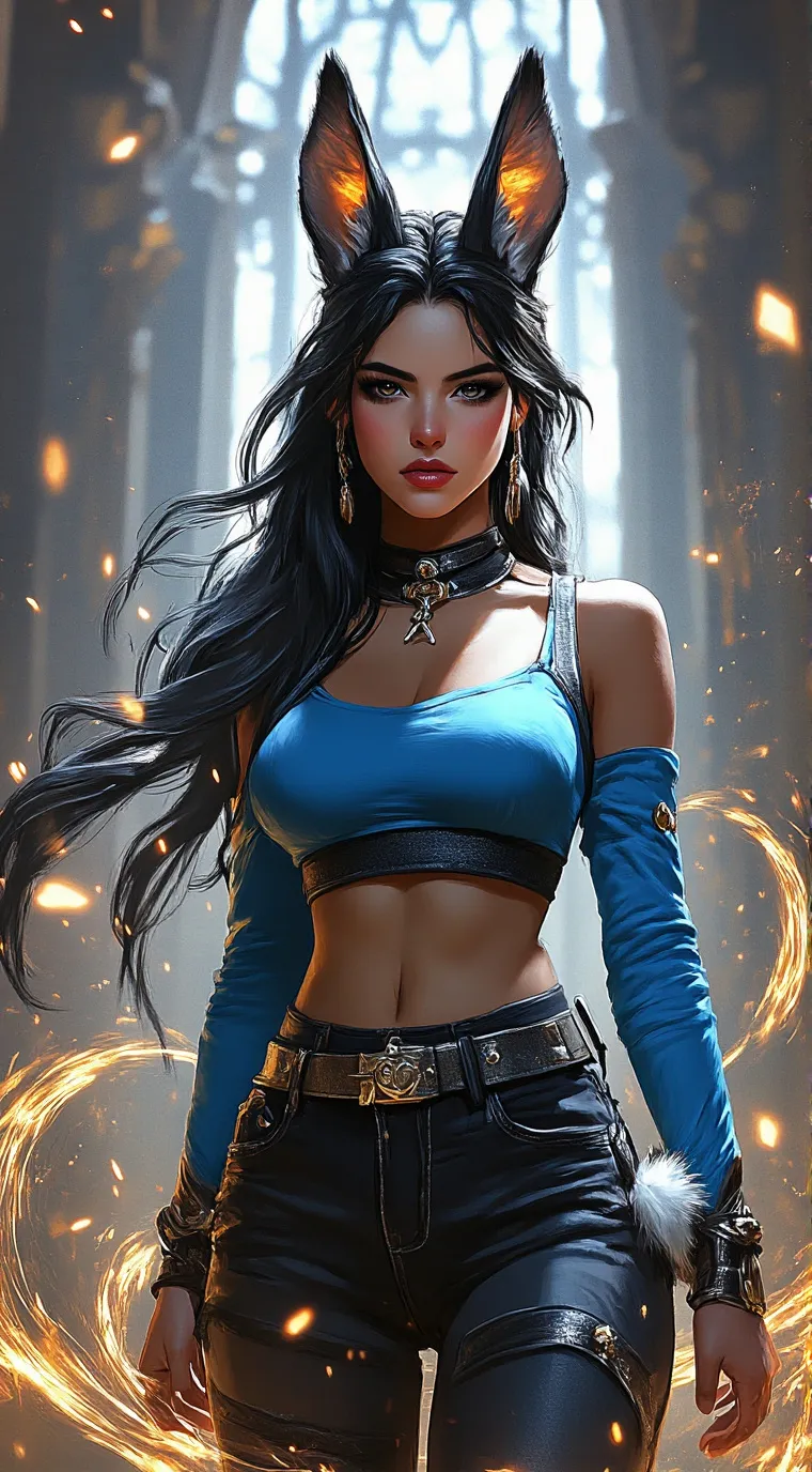 ai character: marres background