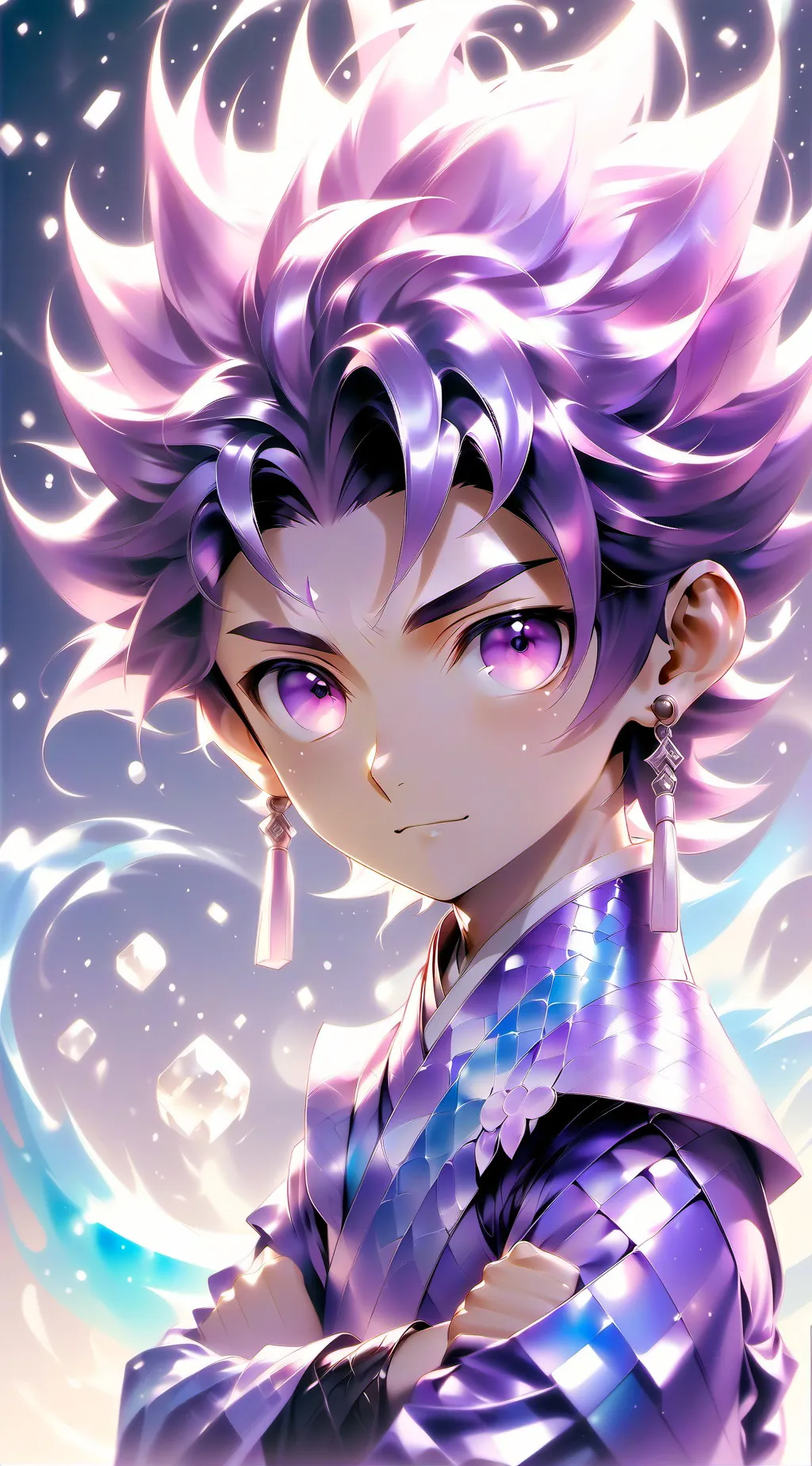 ai character: tanjiro background