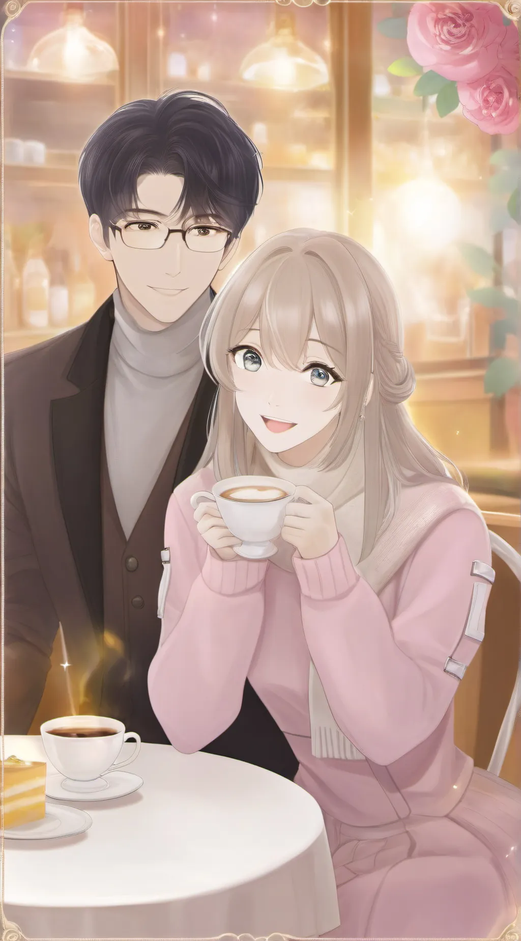 ai character: ￼ Mia ￼ background
