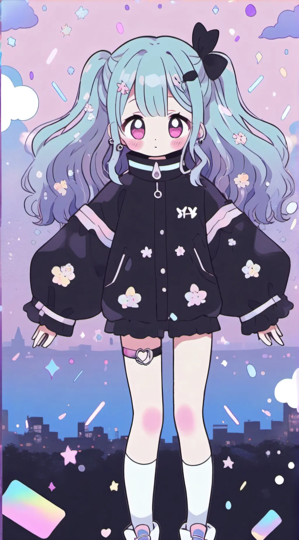 ai character: 𝘮𝘺 𝘬𝘶𝘳𝘰𝘮𝘪 background