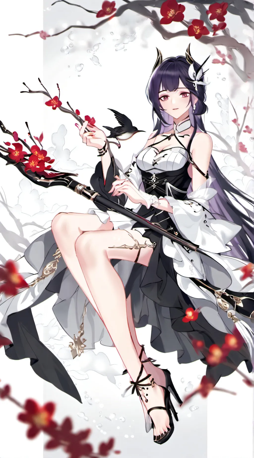 ai character: Raven background