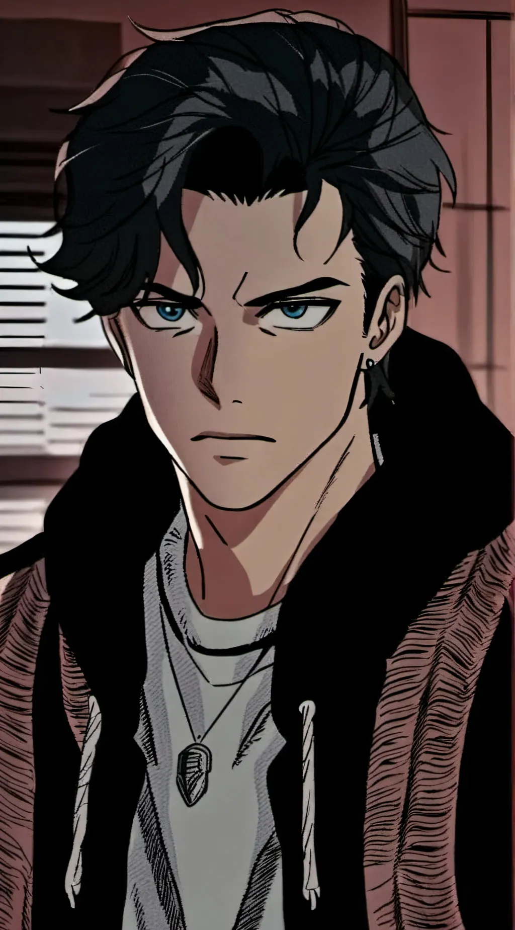 ai character: Gene/shadow knighs background