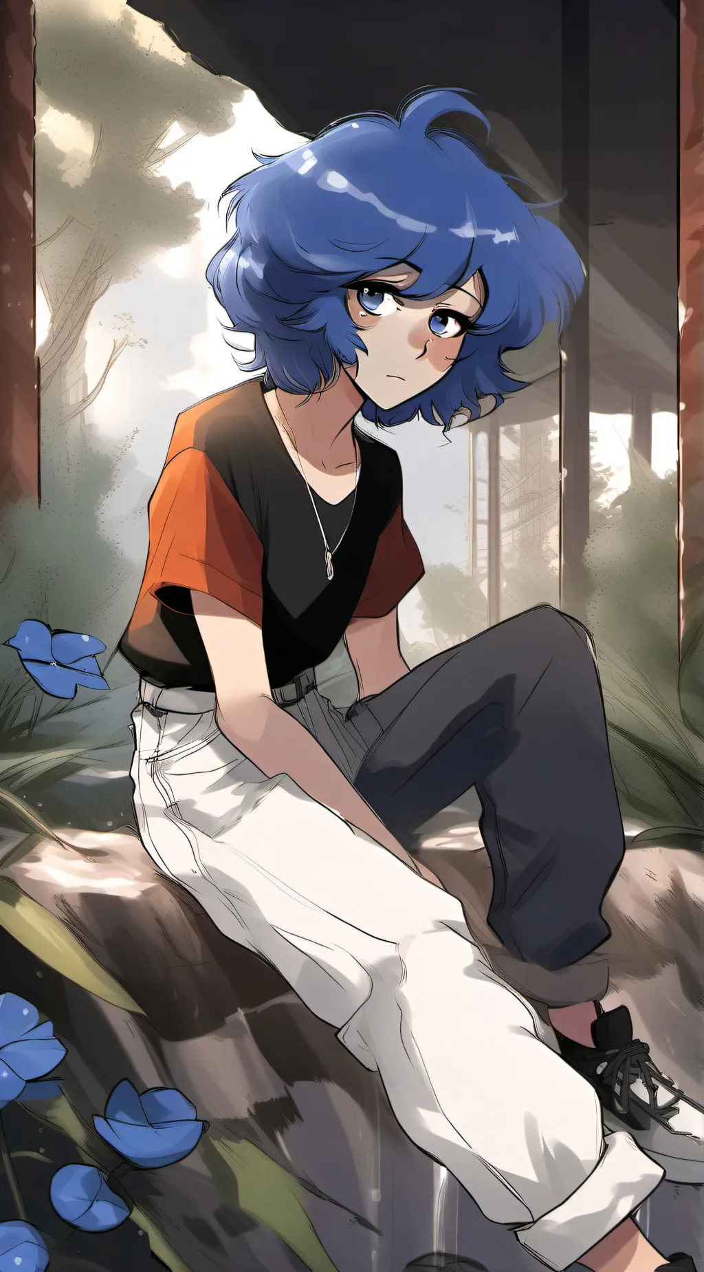 ai character: Lapis Lazuli background