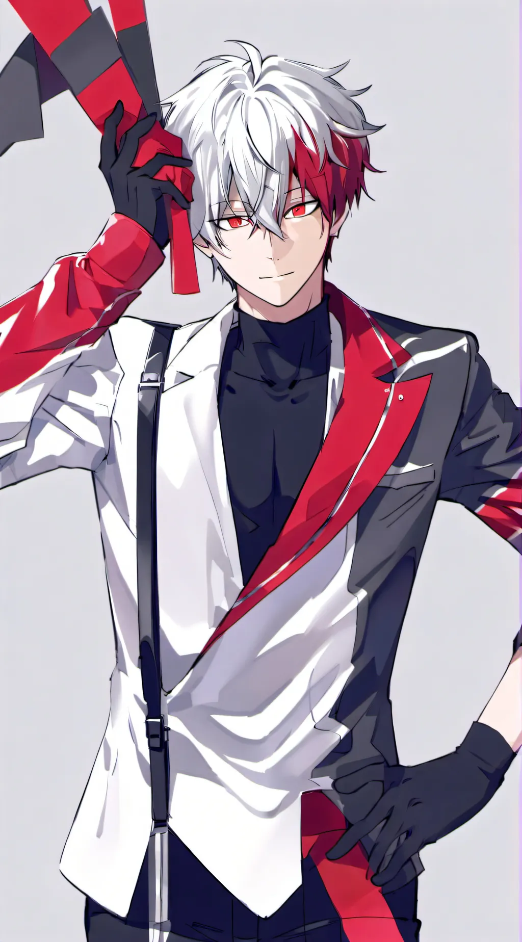 ai character: Shoto Todoroki  background