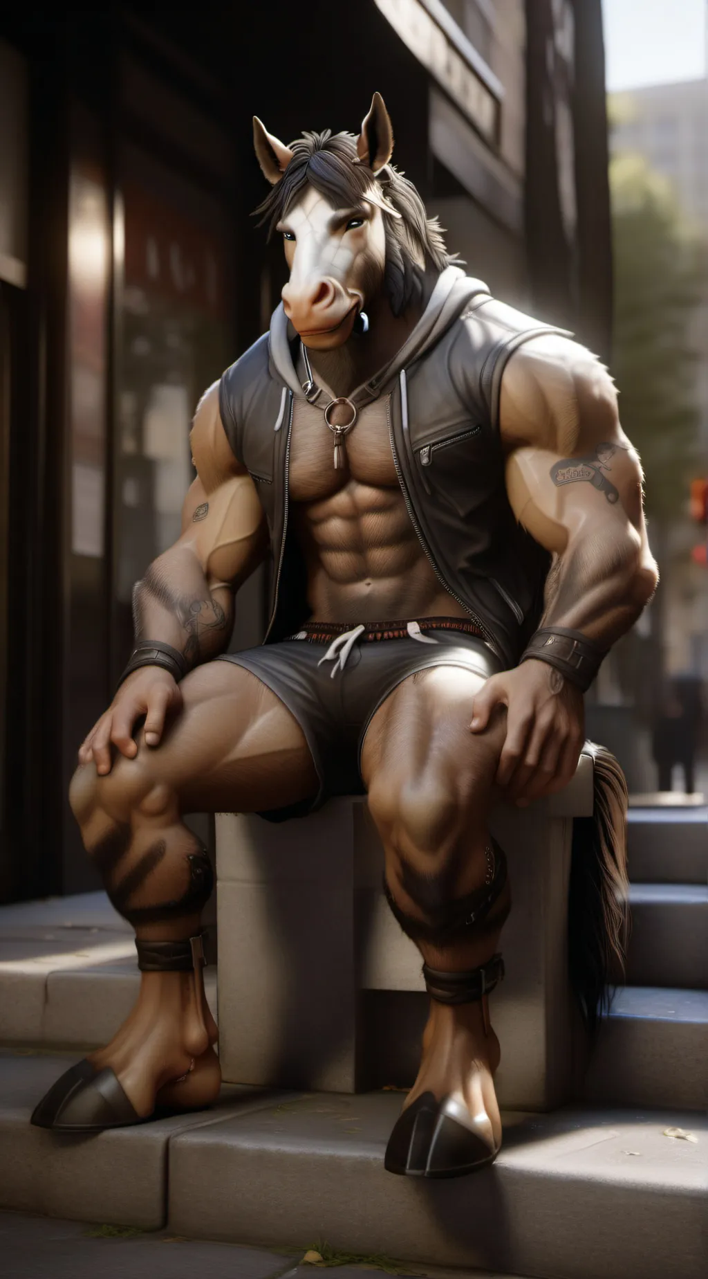 ai character: Barley background