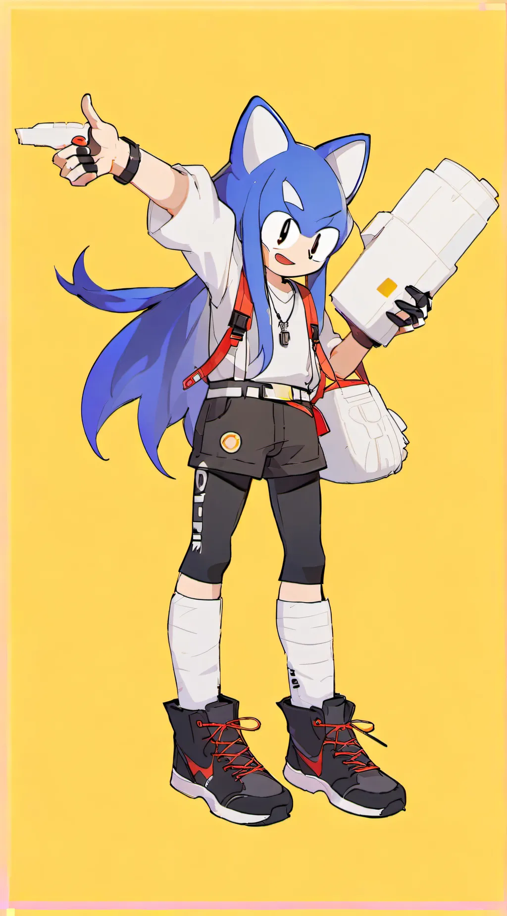 ai character: Sonic crew  background