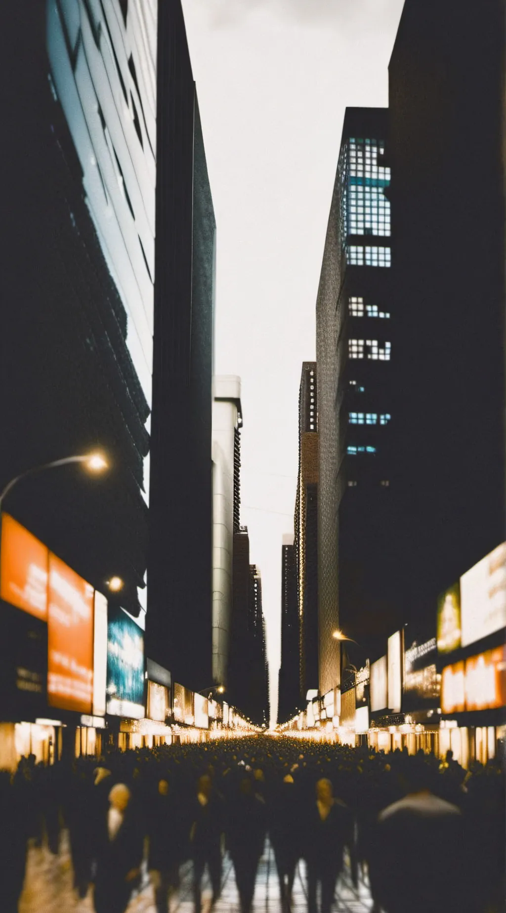 ai character: a city background
