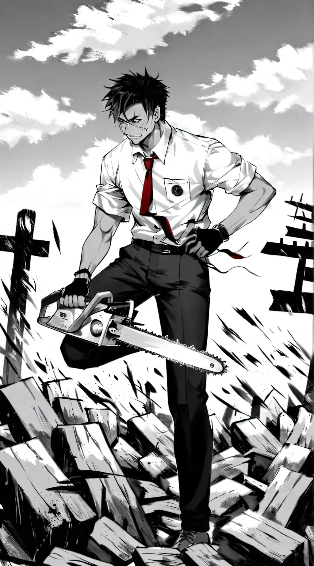 ai character: Jason  background