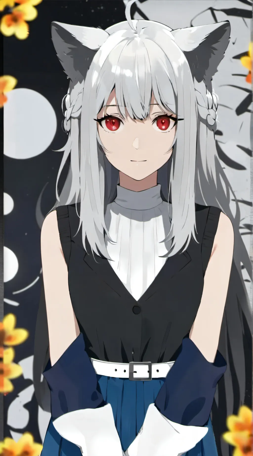 ai character: Aura background