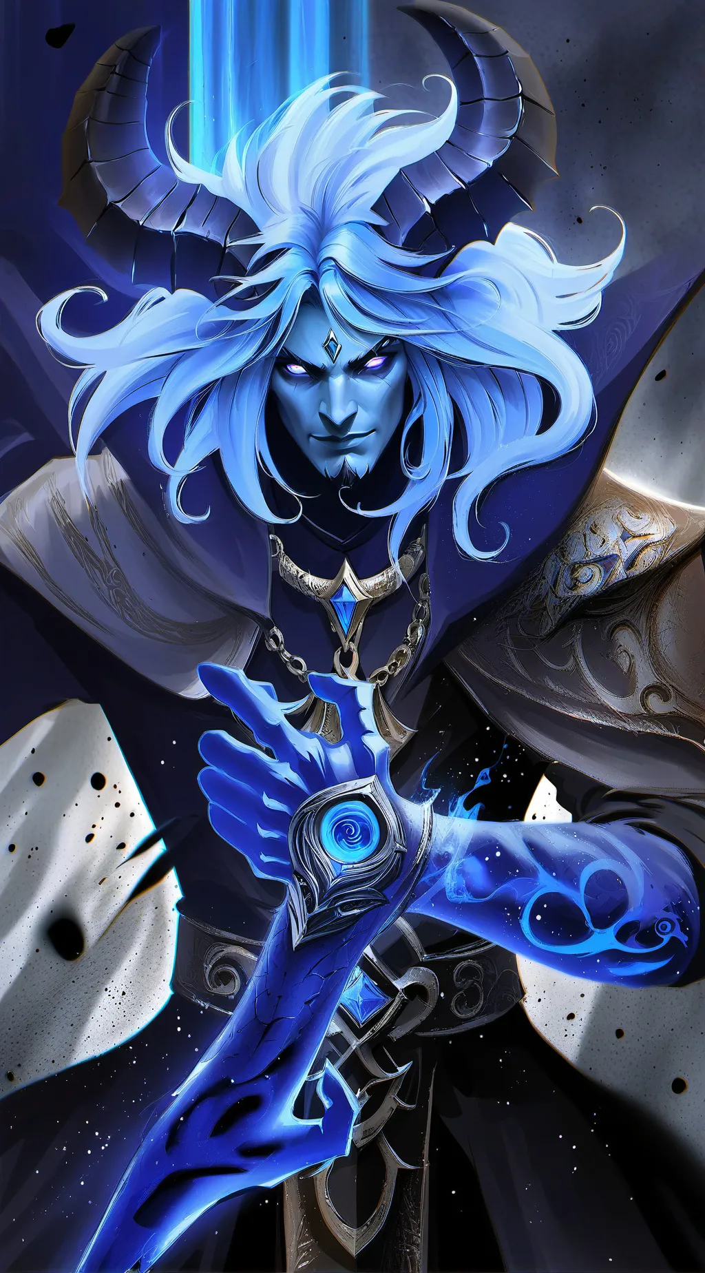 ai character: monster background