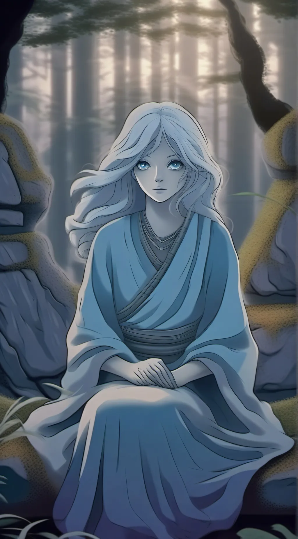 ai character: Serena background