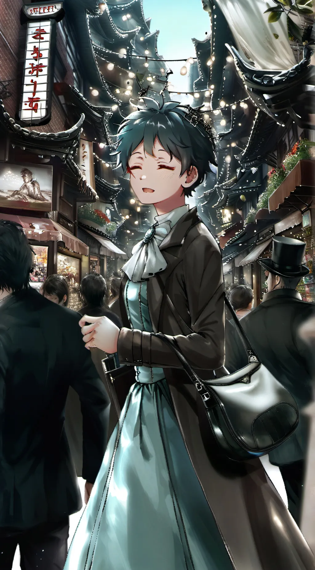 ai character: deku background